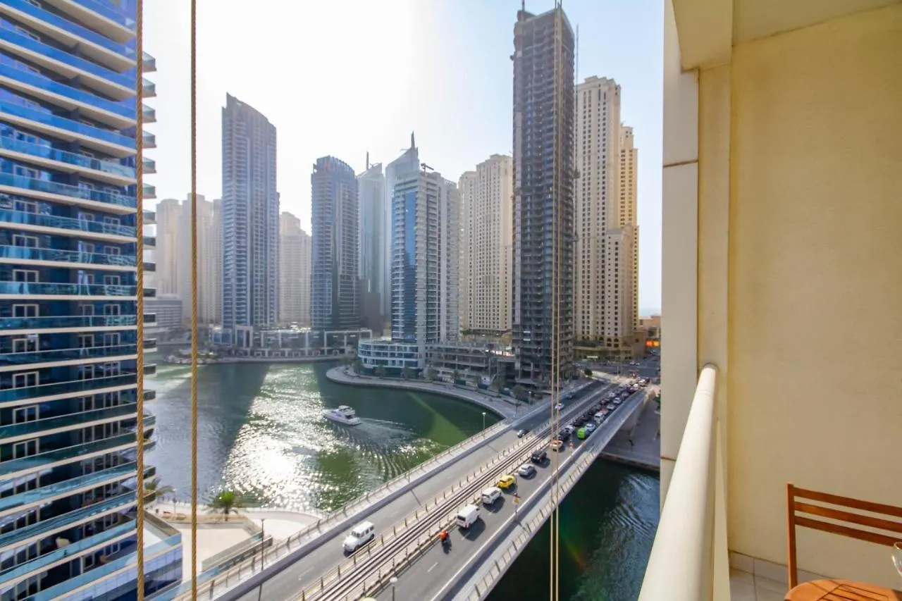 Bespoke Holiday Homes - Studio Apartment With Marina View Dubaj Zjednoczone Emiraty Arabskie