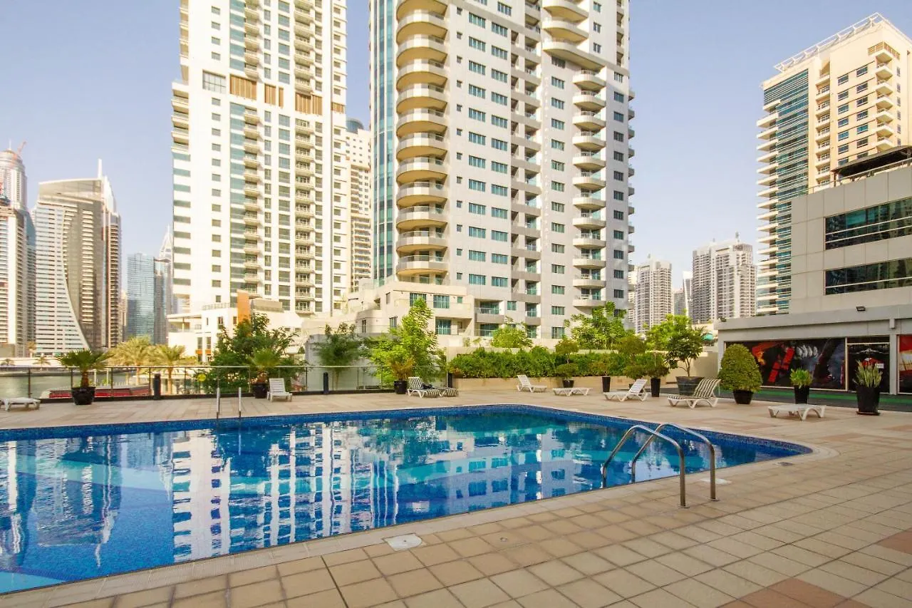 Bespoke Holiday Homes - Studio Apartment With Marina View Dubaj Zjednoczone Emiraty Arabskie